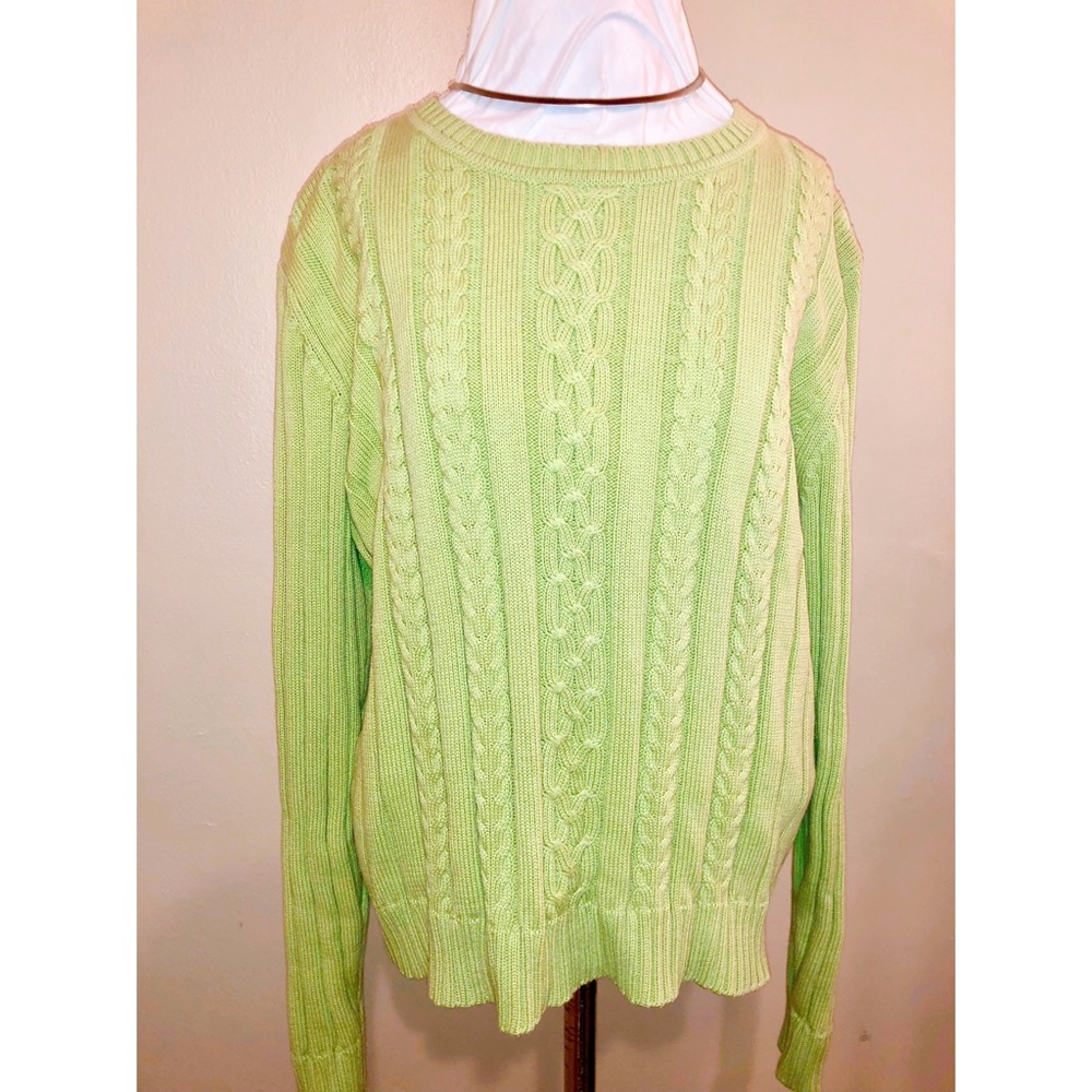 Van Heusen Cable Sweater, XL